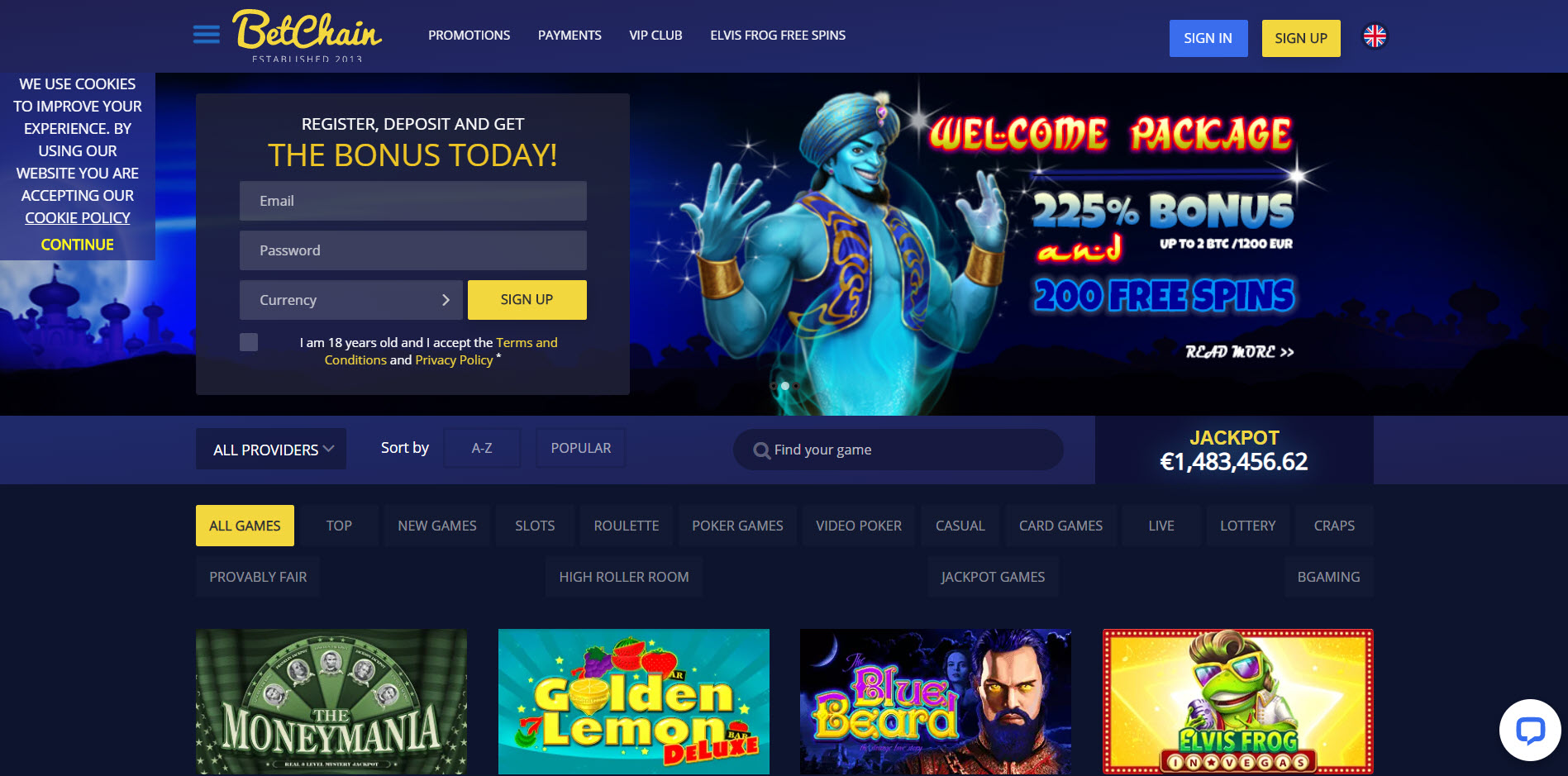 BetChain Casino