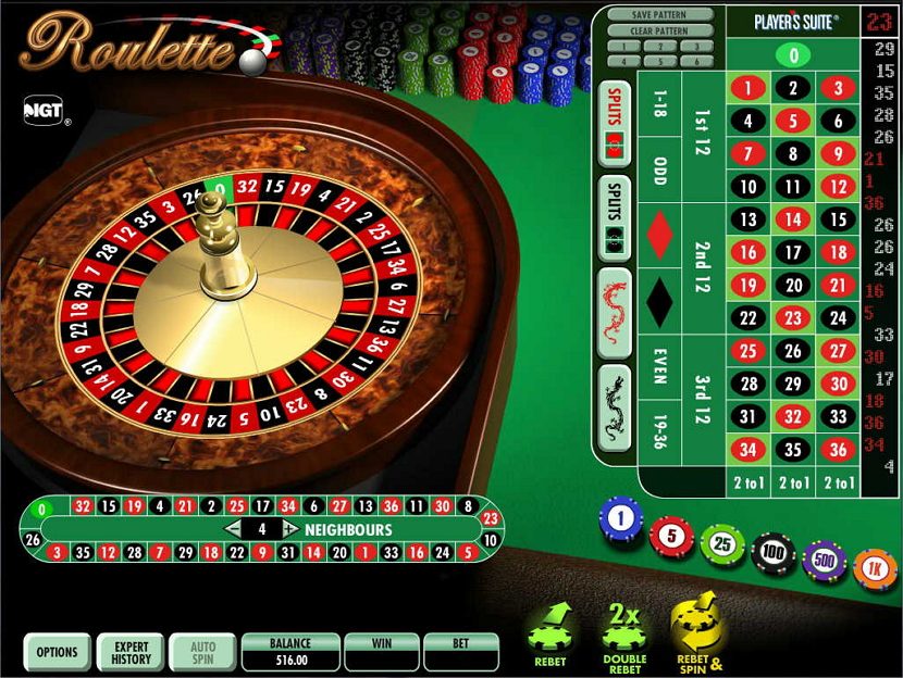 Player’s Suite Roulette