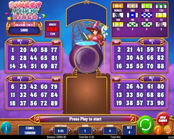 Sweet Alchemy Bingo