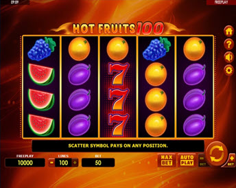 Hot Fruits 100