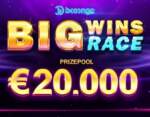 Большая гонка в турнире Booongo с прогрессивным призовым фондом от 20 000 EUR