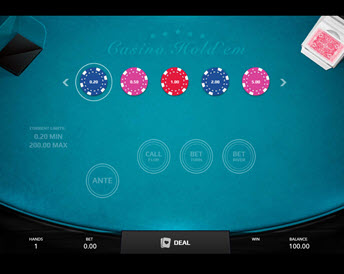Casino Hold'em (Mascot Gaming)