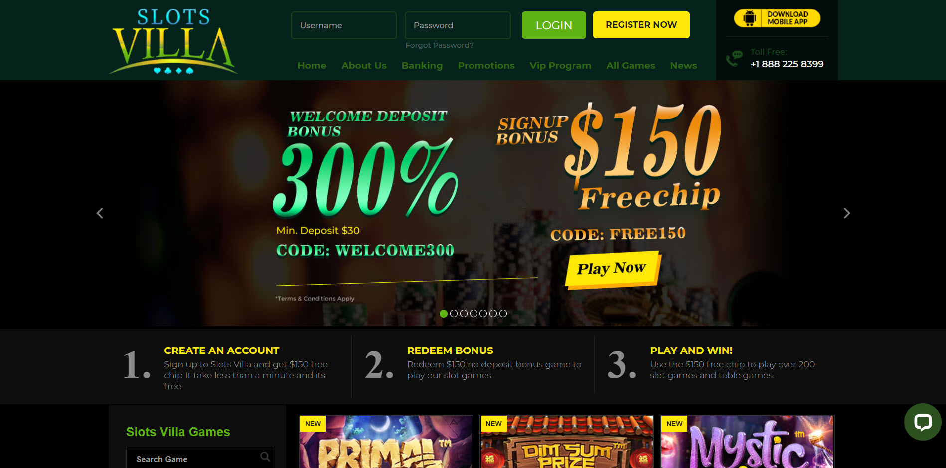 Slots Villa Casino