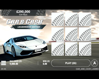 Car and Cash — Lamborghini