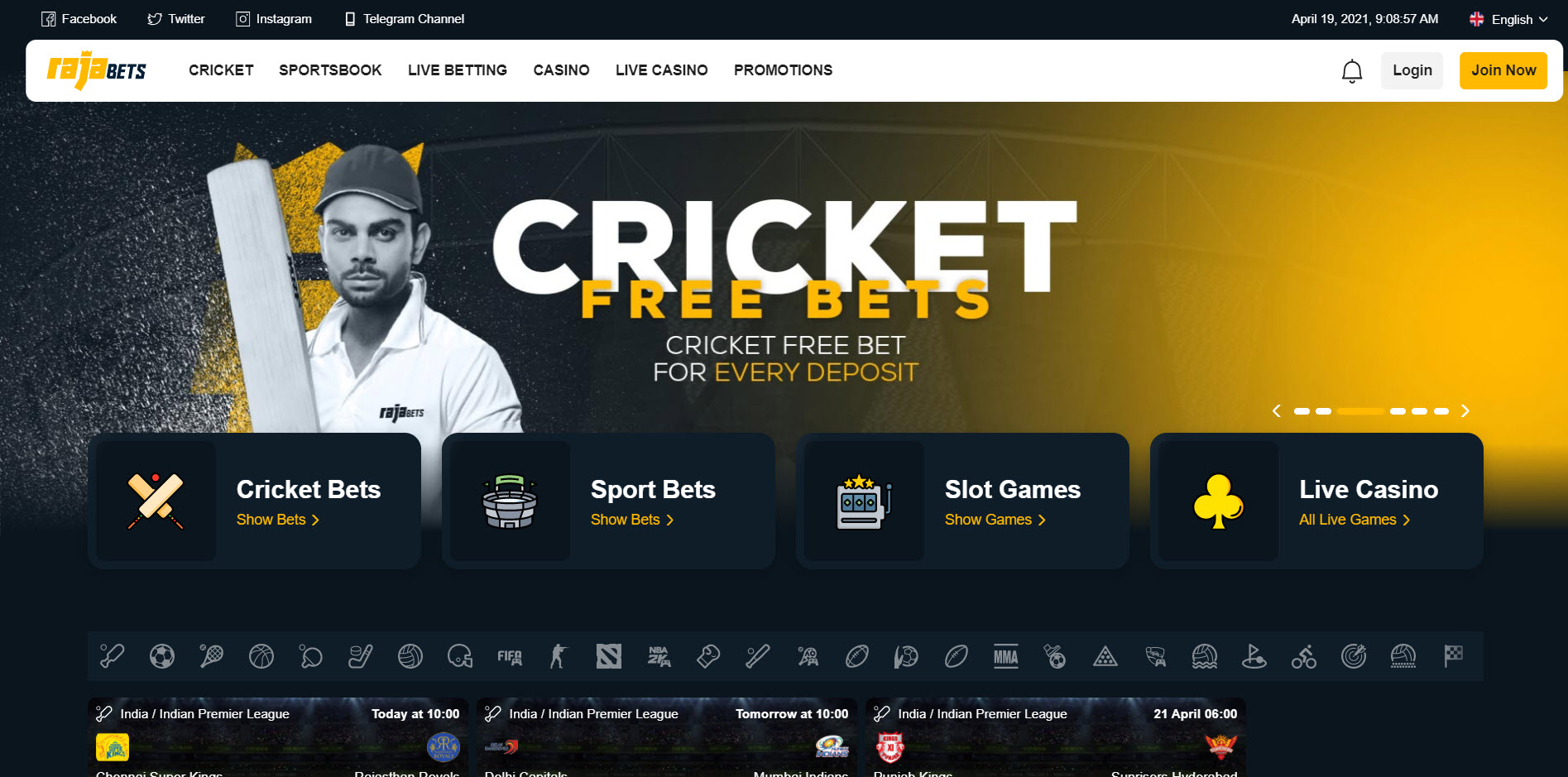 Rajabets Casino