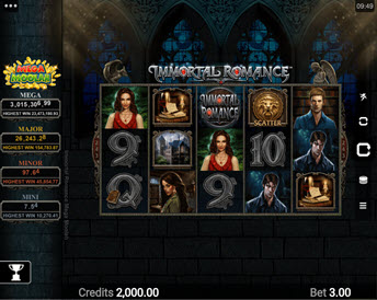 Immortal Romance Mega Moolah