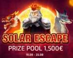 Солнечный побег в турнире от Arrow’s Edge с призовыми 1 500 EUR