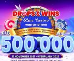 Drops & Wins Live Casino Winter Edition в Мега Розыгрышах на 500 000 EUR от Pragmatic Play