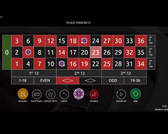 Dealers Club Roulette