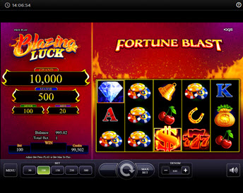 Blazing Luck