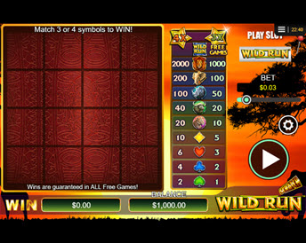 Wild Run Scratch