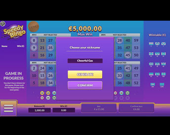 Speedy Bingo
