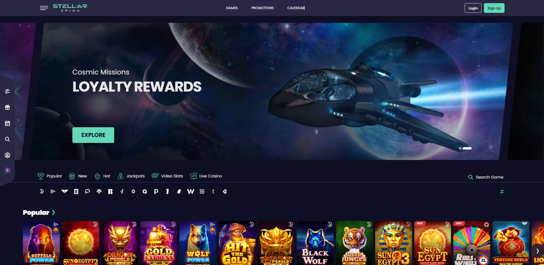 Stellar Spins Casino