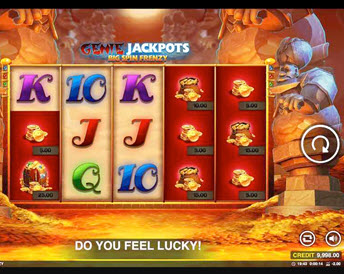 Genie Jackpots Big Spin Frenzy