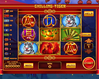 Chilling Tiger (3x3)