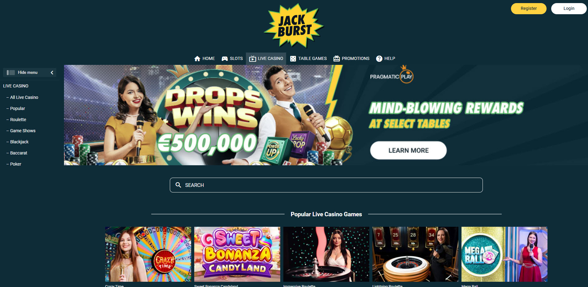 Jack Burst Casino