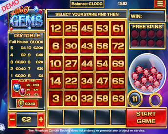 Slingo Gems