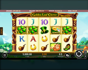 Golden Leaf Clover