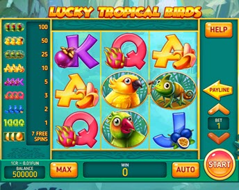 Lucky Tropical Birds (Pull Tabs)