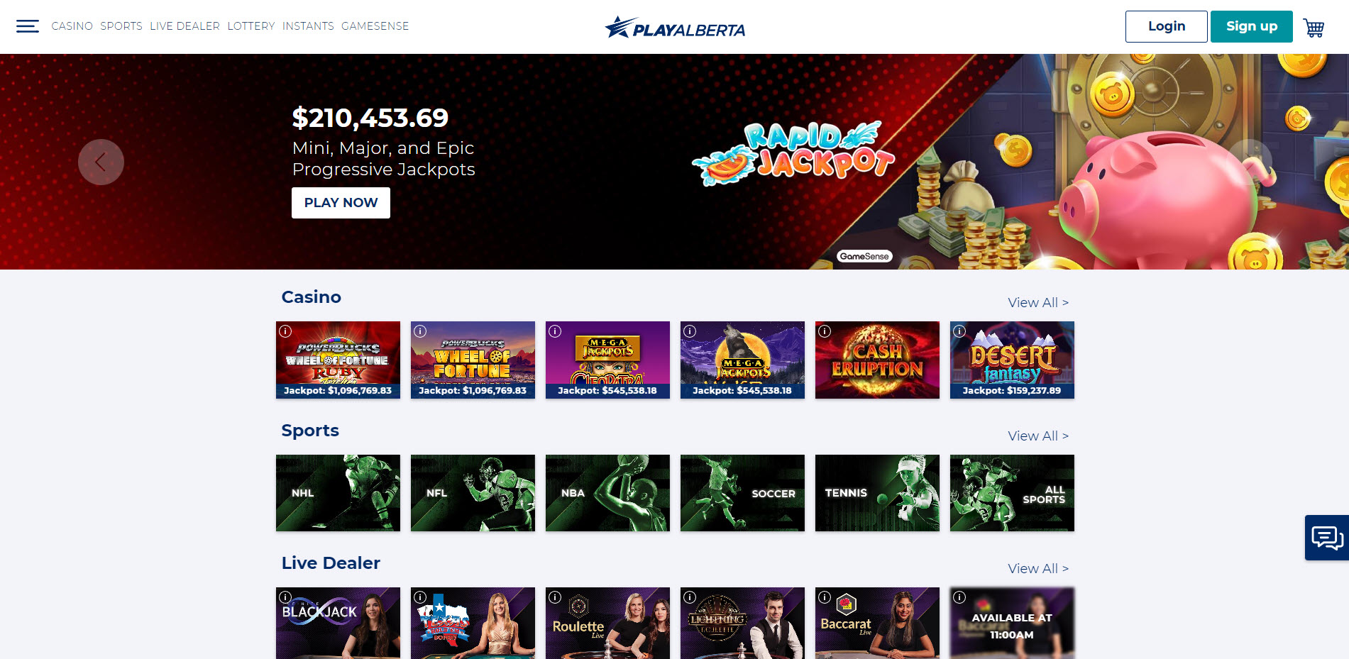 Play Alberta Casino