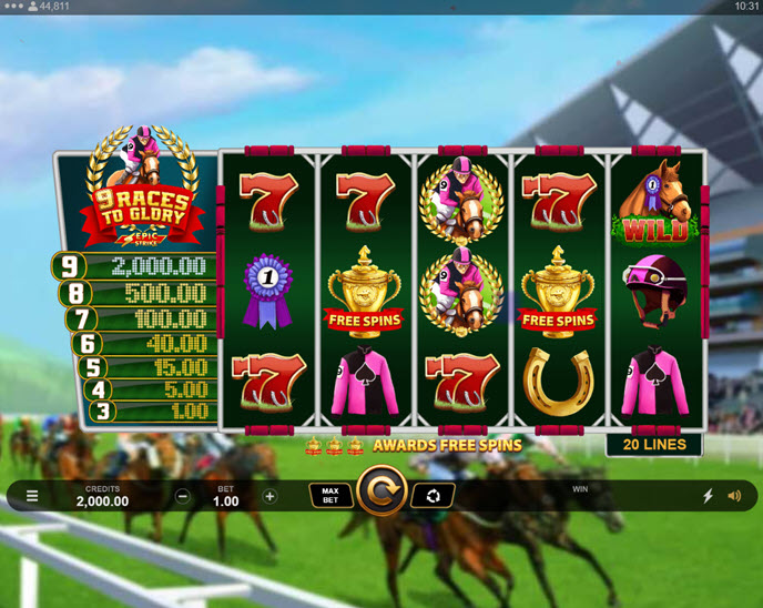 9 Races to Glory