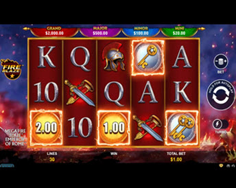 Emperor Of Rome Mega Fire Blaze