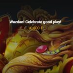 Празднуйте хорошую игру с Wazdan в турнире с гарантией 10 000 EUR от Alegre Bet Casino и 88Goals Casino