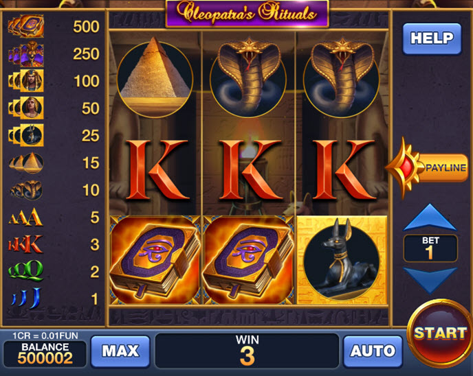 Cleopatra's Rituals (Pull Tabs)