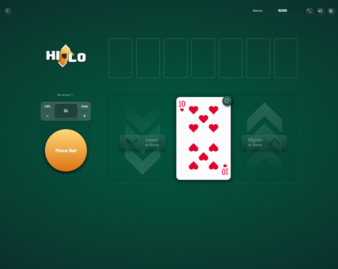 Hi-Lo (Turbo Games)