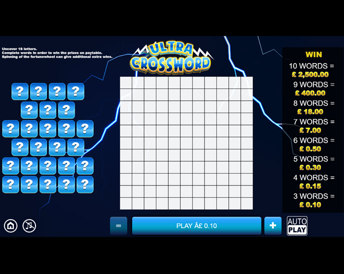 Ultra Crossword