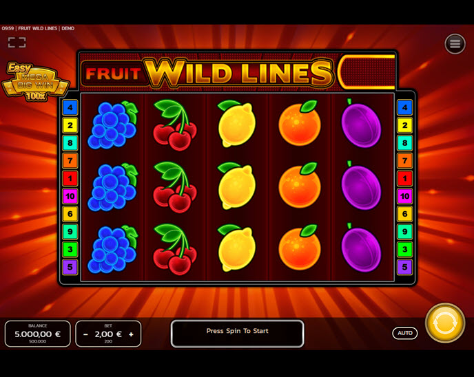 Fruit Wild Lines