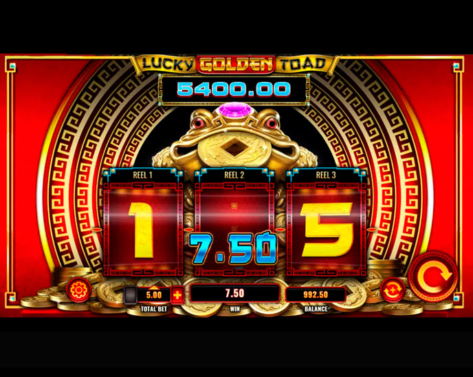 Lucky Golden Toad