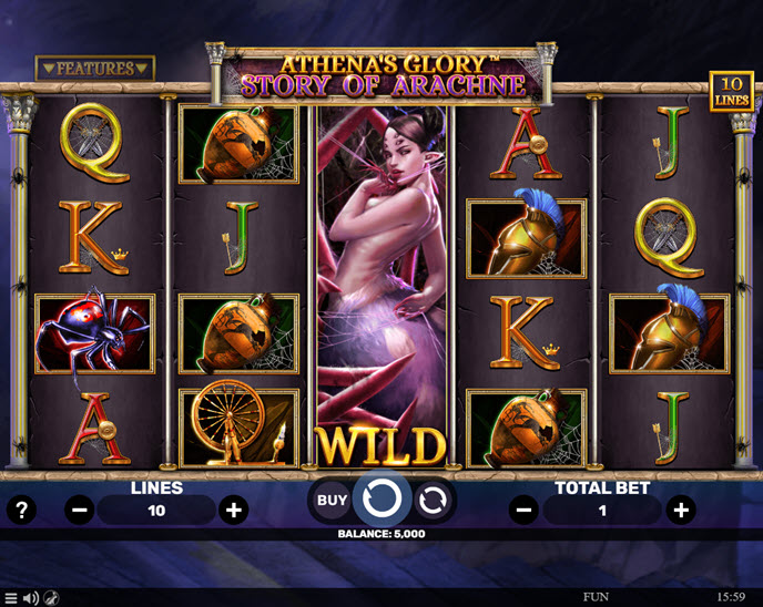 Athena's Glory - Story of Arachne