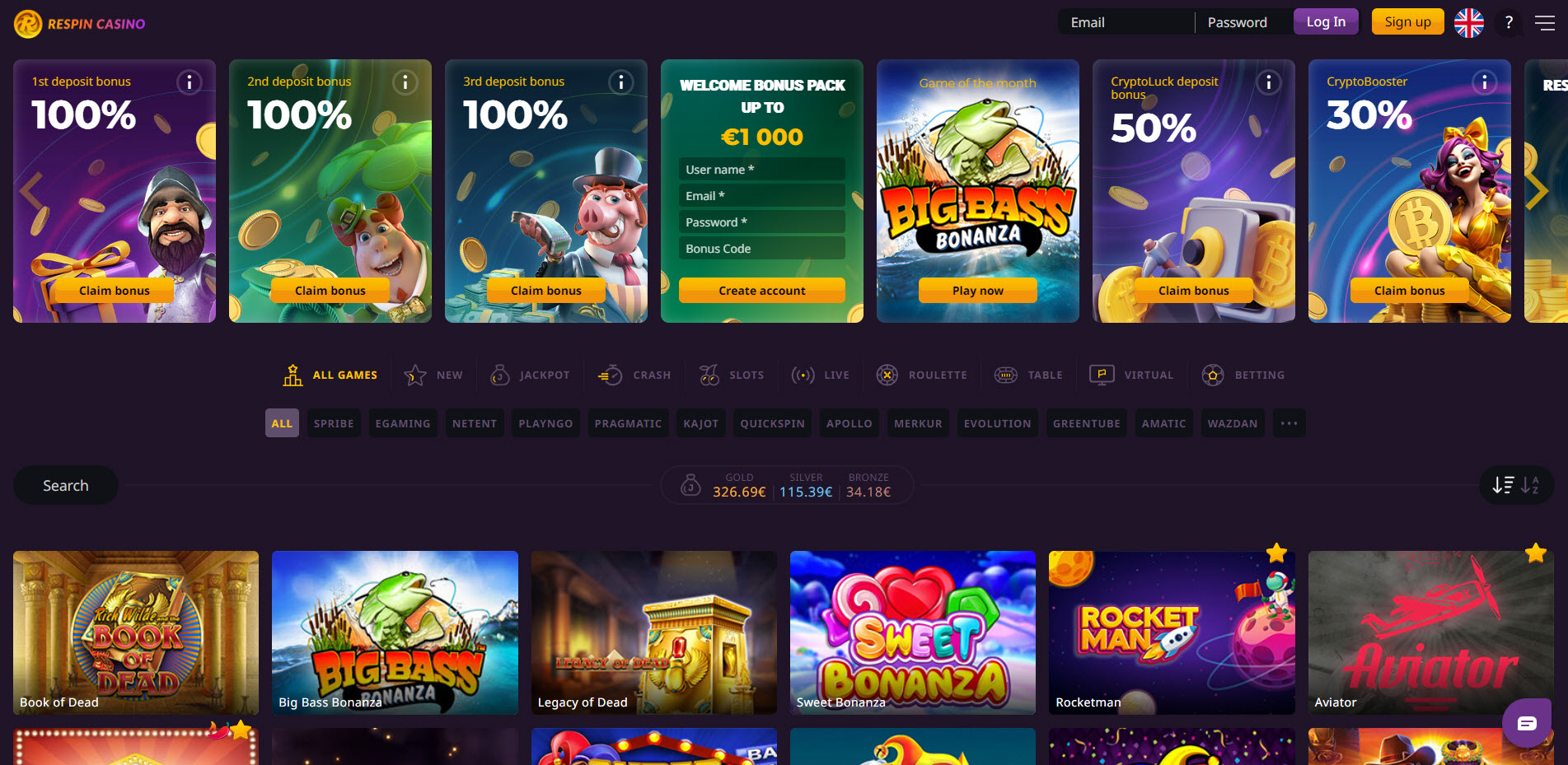 Respin.bet Casino