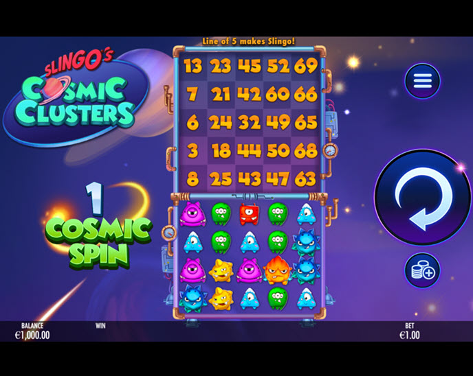 Slingo's Cosmic Clusters