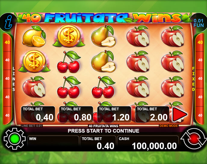 40 Fruitata Wins