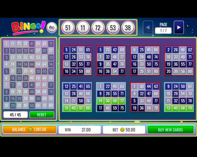 Bingo 80 Ball