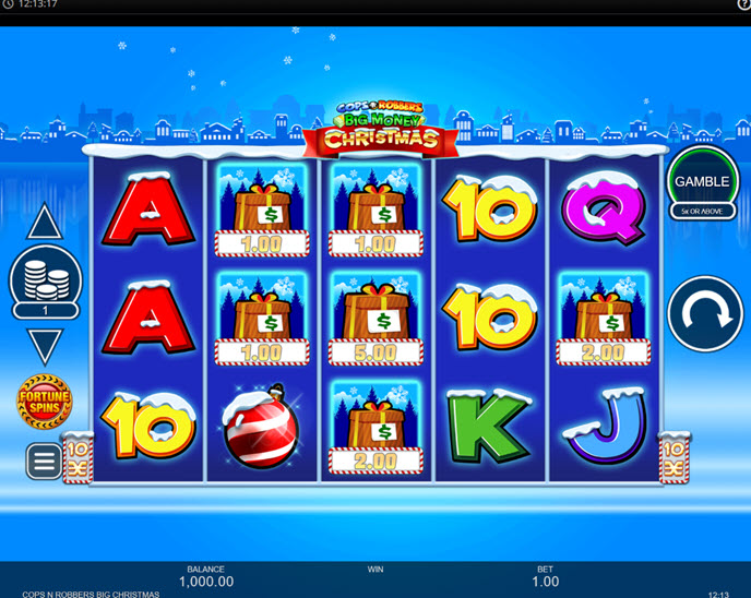 Cops 'n' Robbers Big Money Christmas
