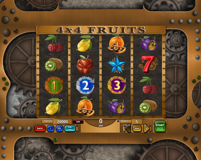 4x4 Fruits
