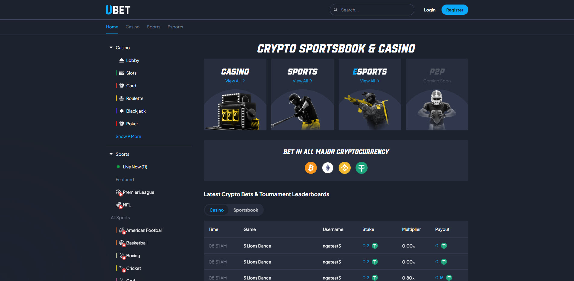 Ubet Casino