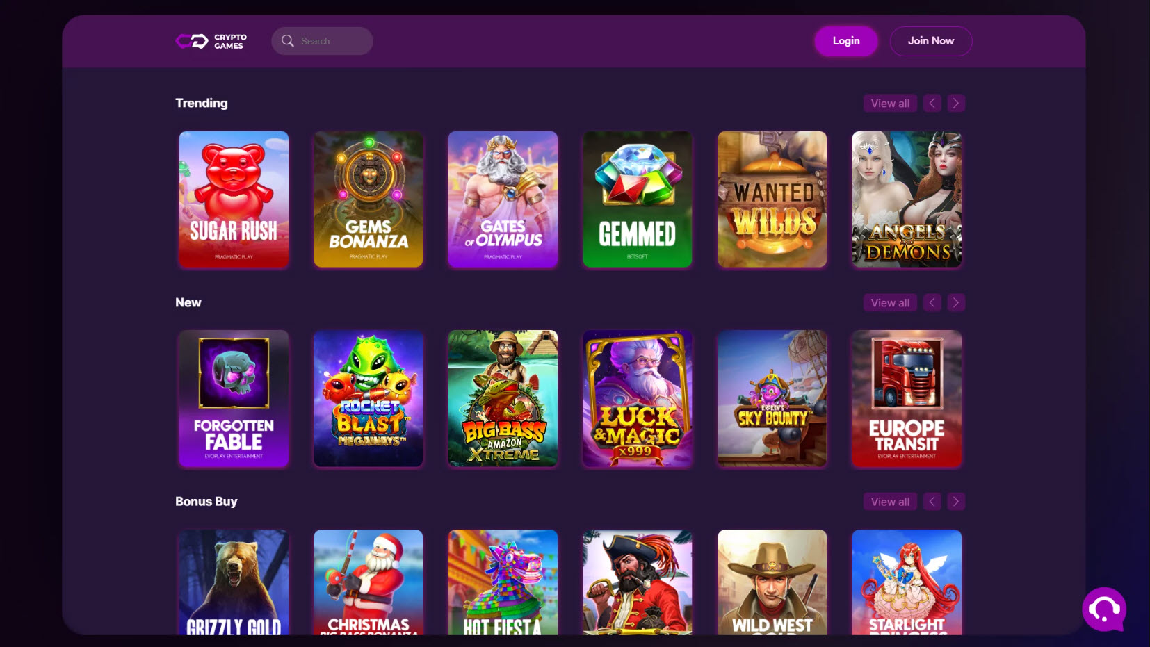 Crypto-Games Casino