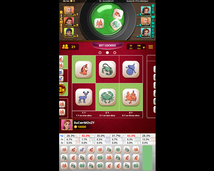 Fish Prawn Crab 2 (Kingmaker)