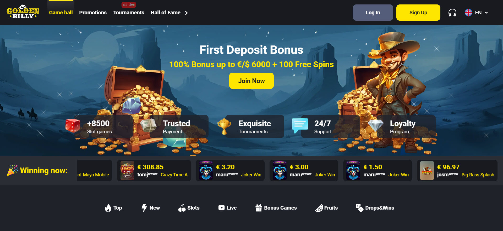 GoldenBilly Casino