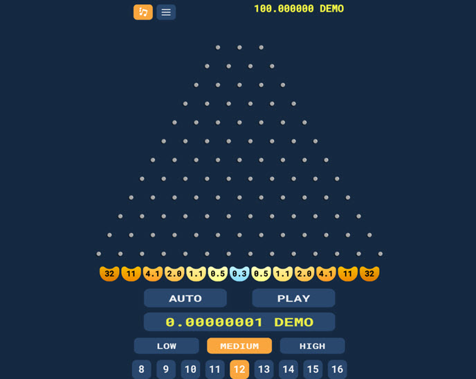 Plinko (Pandora Games)