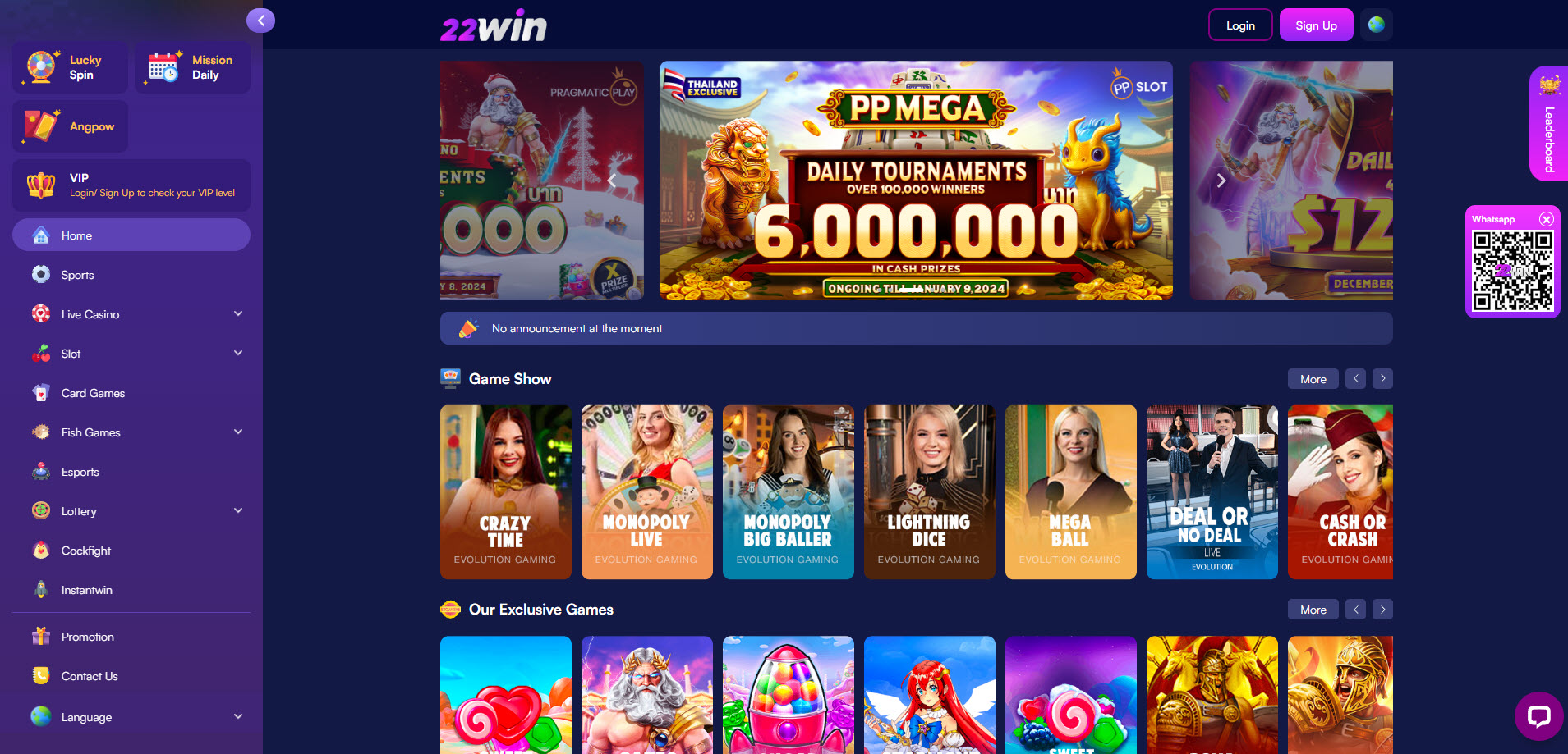 22Win Casino
