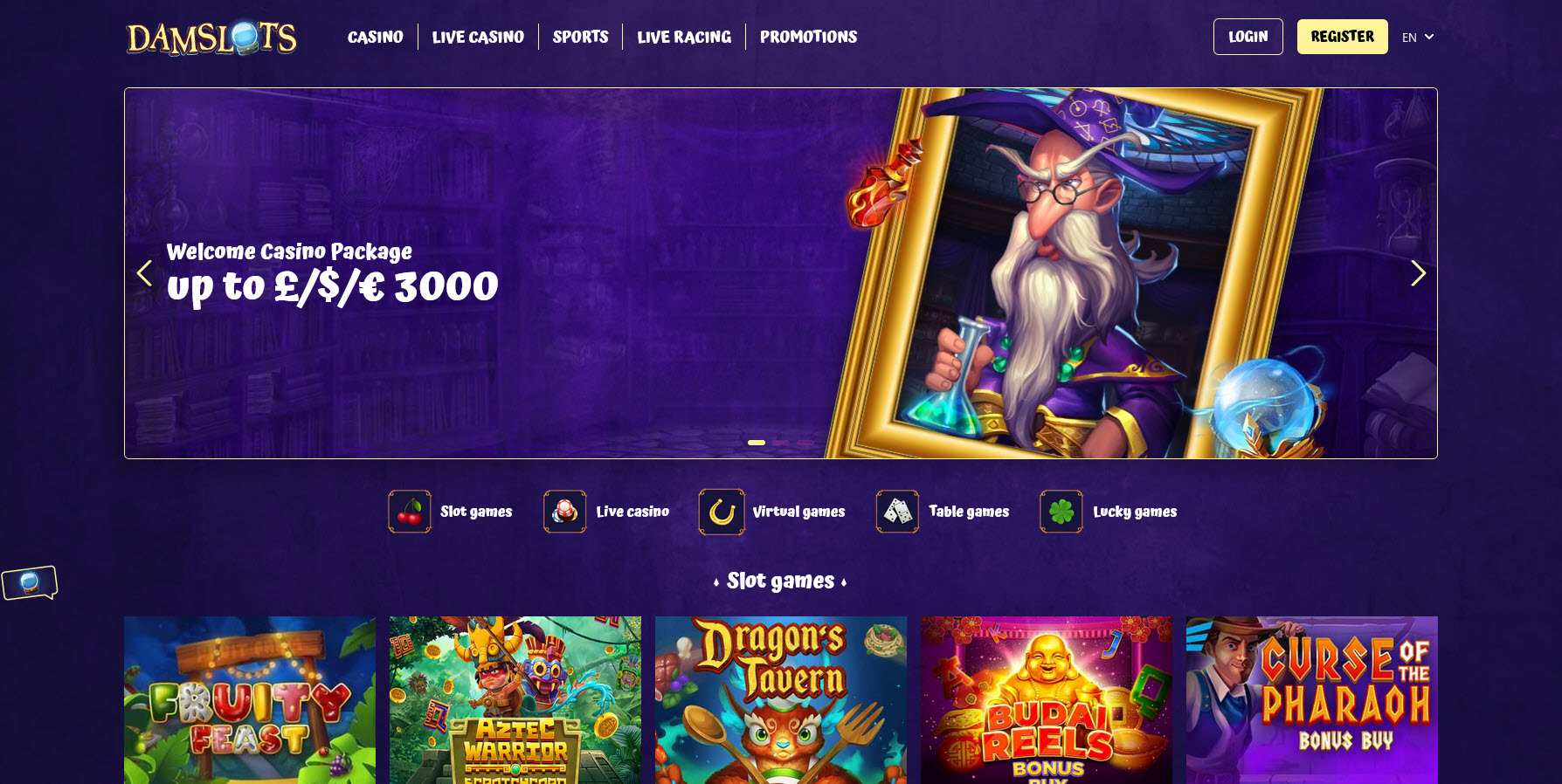 Damslots Casino