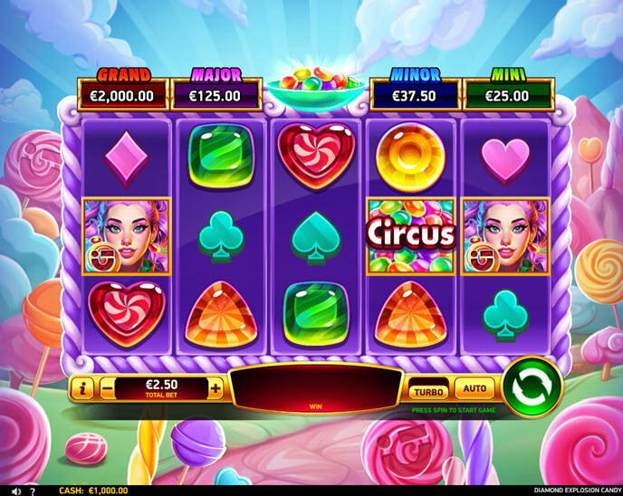 Diamond Explosion Candy