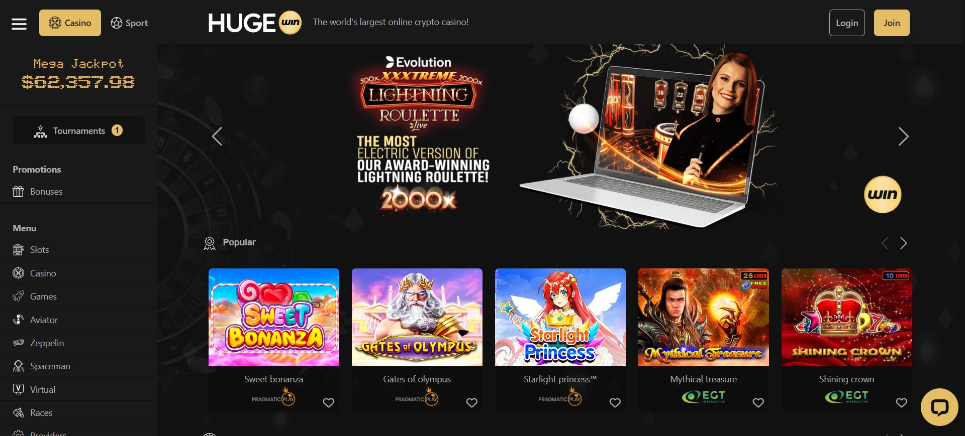 Hugewin Casino