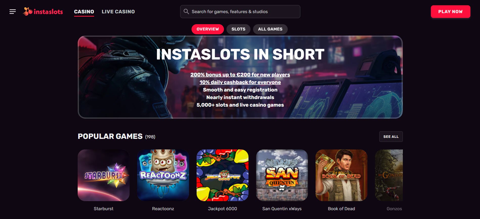 Instaslots Casino