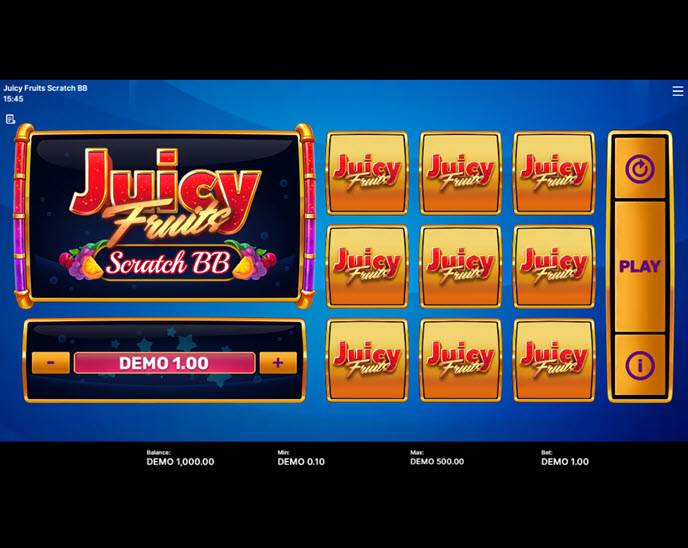 Juicy Fruits Scratch BB